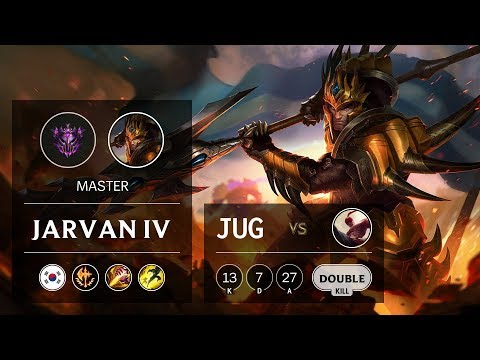 Jarvan IV Jungle vs Lee Sin - KR Master Patch 9.15