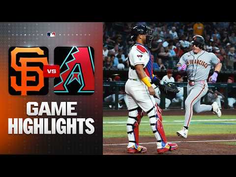 애리조나 VS 샌프란시스코 12:2 MLB 스포츠하이라이트