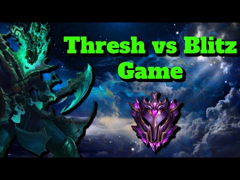 Thresh vs Blitz Game - Thresh Support Gameplay [FULL GAME]