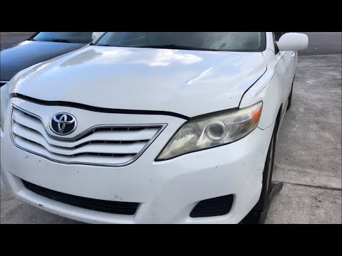 2011 Toyota Camry Oil Change & Filter