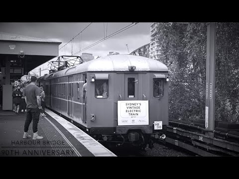 Harbour Bridge 90th anniversary heritage transport