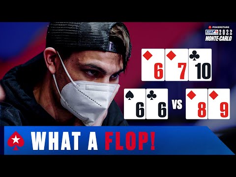 When you flop a STRAIGHT FLUSH DRAW ♠️ PokerStars