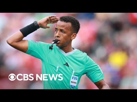 Somali referee was talking to 
