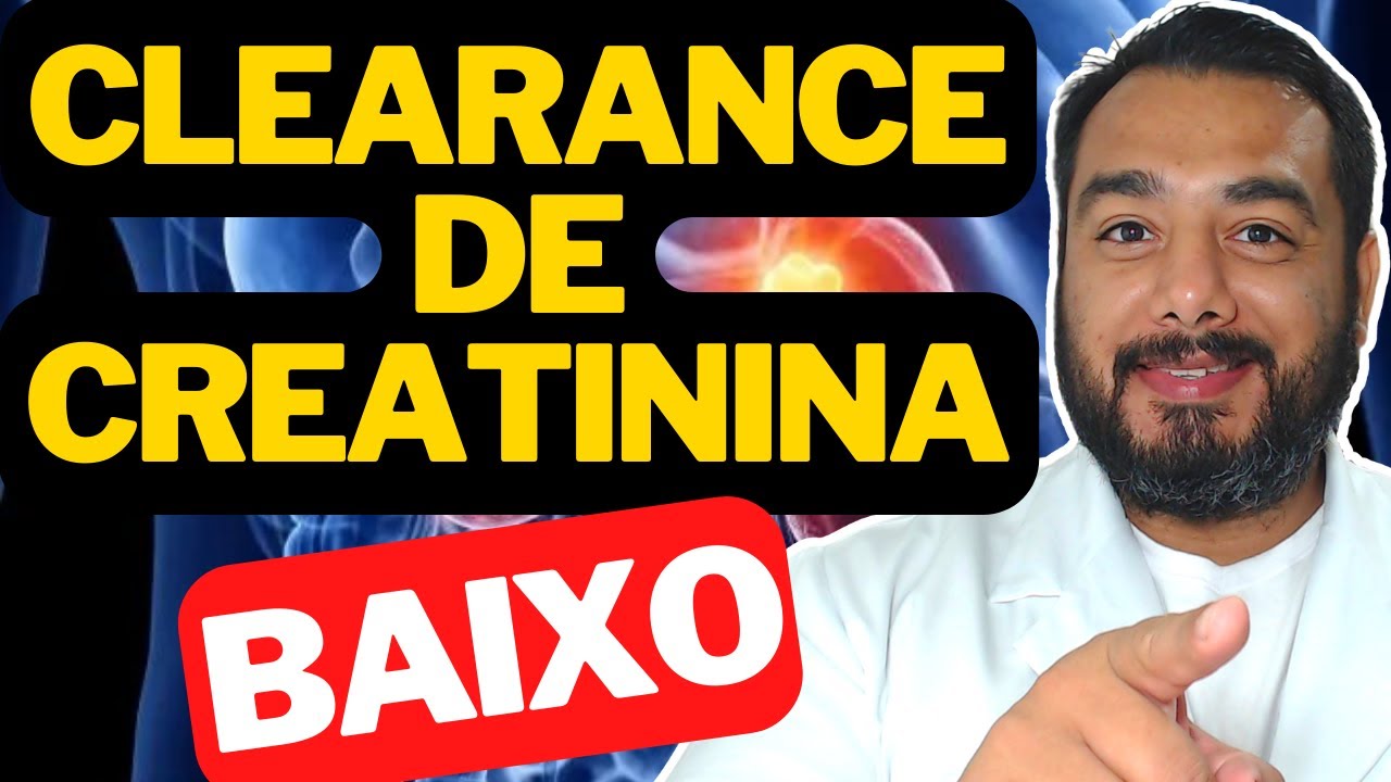 Clearance de Creatinina Baixo: o que fazer? Cálculo dos Valores de Referência | Função Renal