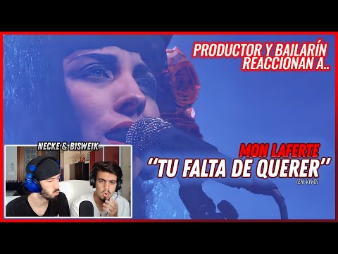 Mon Laferte - Tu Falta De Querer (En Vivo) | 🌟 Reacción Productor y Bailarín 🌟 | #NeckeYBisweik