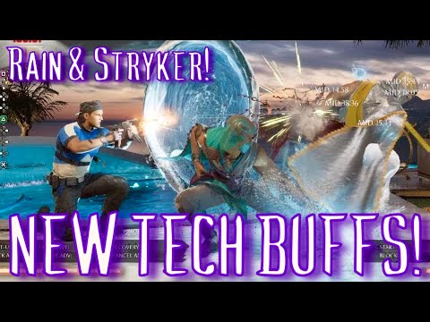 Rain & Stryker Buffs Tech Guide! (Combo Compilation)