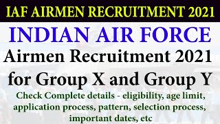 IAF Airmen Recruitment 2021 | DOWNLOAD THIS VIDEO IN MP3, M4A, WEBM, MP4, 3GP ETC