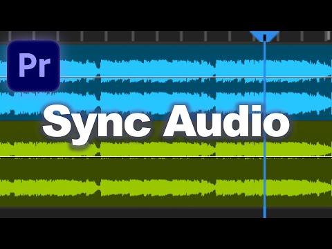 How To Sync Audio & Video in Premiere Pro