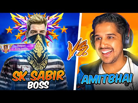 AMITBHAI  vs  SK SABIR BOSS 🔥🔥🔥  DESI GAMERS
