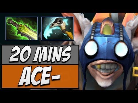 Secret.Ace Meepo - 20 MINS GG | Dota Gameplay