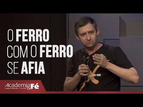 O ferro com o ferro se afia . Pr. Gustavo Miranda