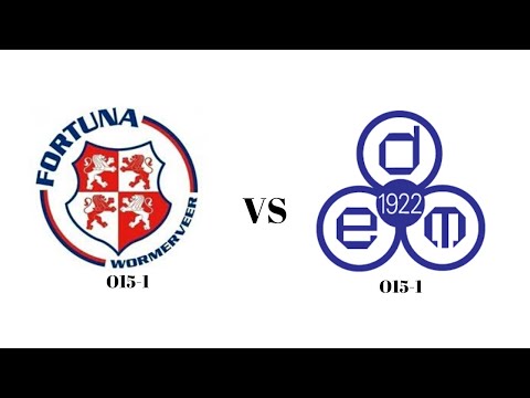 sv Fortuna Wormerveer o15-1 vs RKVV DEM o15-1