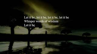 Download lagu 'LET IT BE' - The Beatles (cover by Matt Hylom) LYRICS mp3