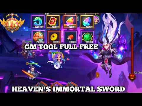Gm Tool Full Heaven's Immortal Sword RPG Turnbase