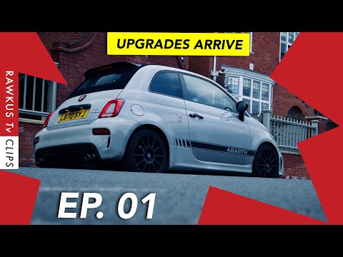 Abarth 595 competizione upgrade delivery #carupgrades