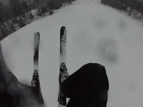 Ski crash