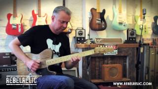 Video thumbnail for RebelRelic 2x4 Pine T-Series | REBELRELIC GUITAR SHOWCASE 2012 by RebelRelic Guitars