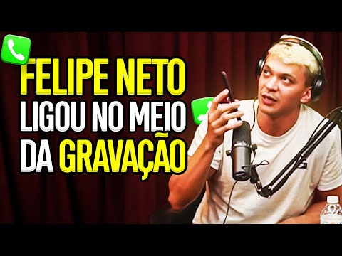 FELIPE NETO INVADIU A GRAVAÇÃO
