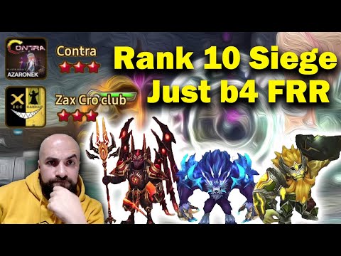 Rank 10 G3 Siege EU (Summoners War) Global Meta in EU Now?