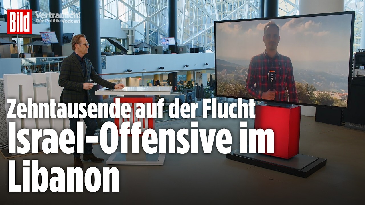 Drohnen über Beirut – Zehntausende fliehen | Vertraulich-Clips