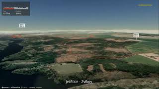 Jetětice - Zvíkov ∆ hiking trails ∆ 3d-trail.com/czechia/