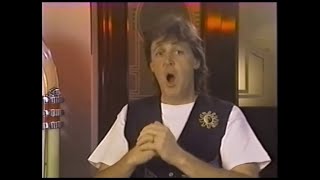 Hi, I'm Paul McCartney, they say it's your birthday