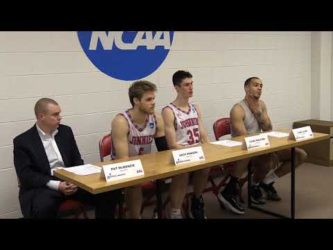 SJU's Post-Game Press Conference - 2020 NCAA Division III Tournament-Second Round