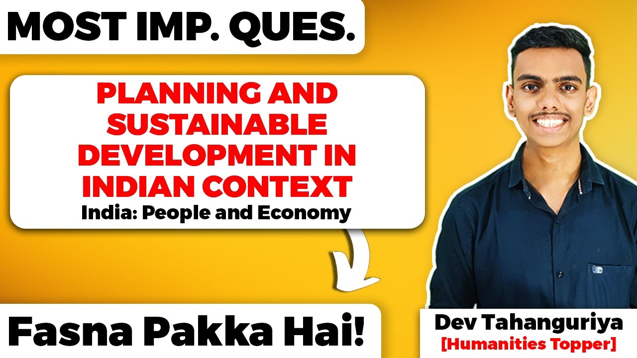 Planning and Sustainable Development in Indian Context Geograpy Class 12 Important Questions Term 2