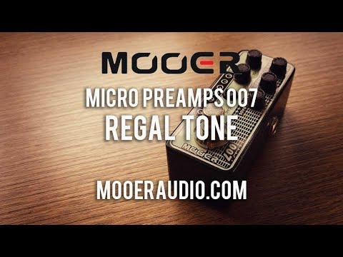 MOOER: Micro Preamp REGAL TONE