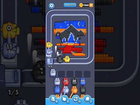 Pixel Flow Level 2135 Walkthrough