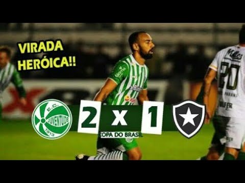 Juventude 2 x 1 Botafogo | FOGÃO ELIMINADO - Melhores Momentos (COMPLETO) - COPA DO BRASIL 2019