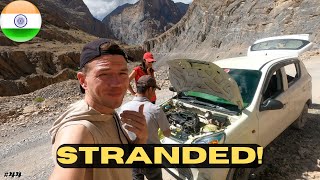 CRASHED the drone, car BREAKDOWN trying to find it - India Motorcycle Travel Vlog EP45