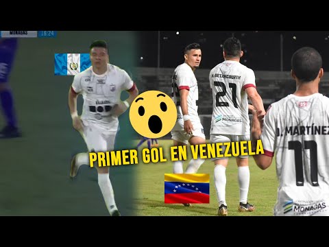 Se estrena Robin Betancourth con el primer gol en Venezuela Monagas FC
