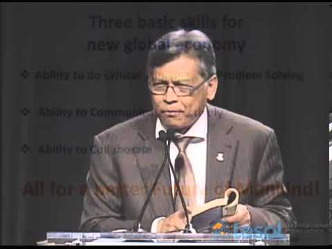 Dr. Surin Pitsuwan, TESOL2014 Opening Keynote Speaker, Portland, Oregon, USA.