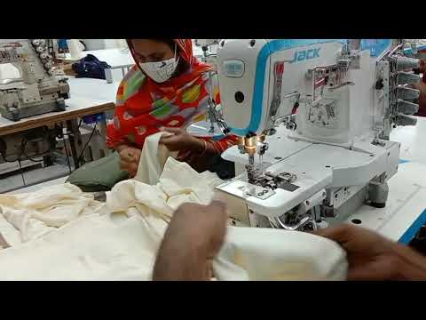Jack sewing machine cylinder bed machine in export oriented factory