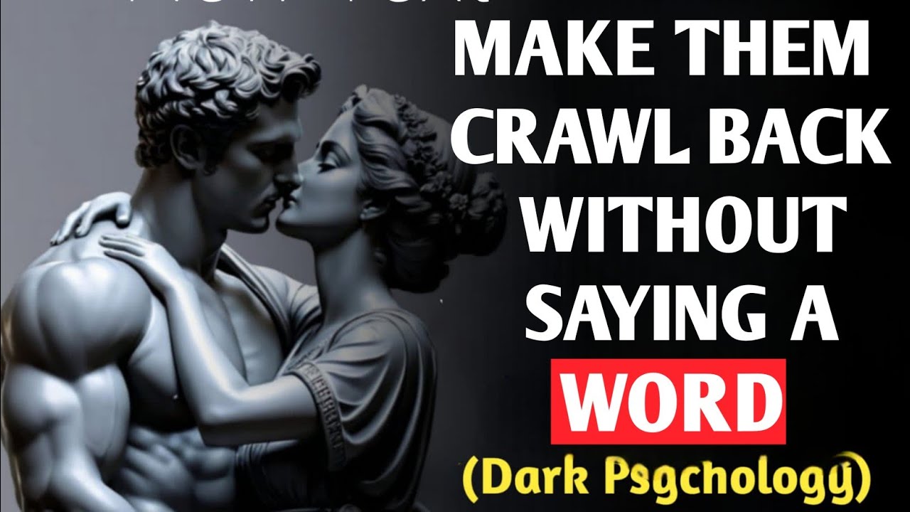 Make Them Regret Losing You: The Dark Psychology & Stoicism Formula!