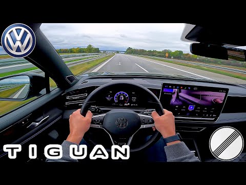 2025 VW Tiguan 2.0 TSI 4Motion R-Line | 265PS | TopSpeed & Test Drive