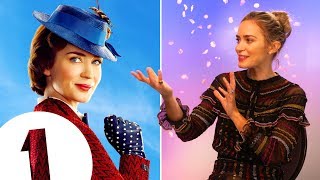 &quot;I&#39;ve made a huge mistake!&quot; Mary Poppins&#39; Emily Blunt on the perils of kite flying &amp; baby puke