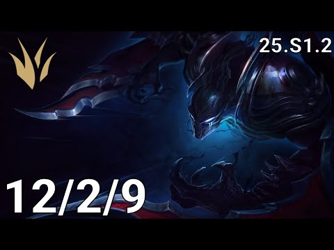 Nocturne Jungle vs Nunu & Willump - EUW master | Patch 25.S1.2