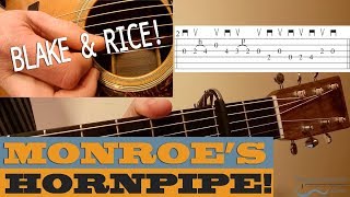Monroe's Hornpipe - Traditional Flatpicking Tune | Bluegrass Guitar Lesson with TAB