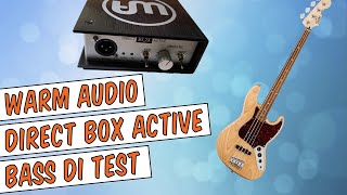 Video thumbnail for Warm Audio Direct Box Active Review - Bass DI by HomeTracks