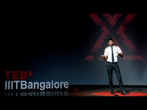 To fly high, Takeoff! | Captain Tapesh Kumar | TEDxIIITBangalore