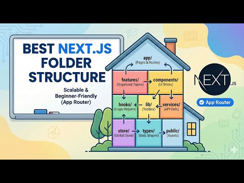 Best Folder Structure for React/Next.js (Beginner Friendly Guide!)