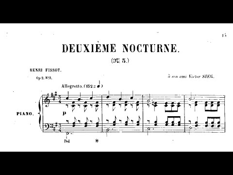 Alexis-Henri Fissot - Second Nocturne, Op.2/5