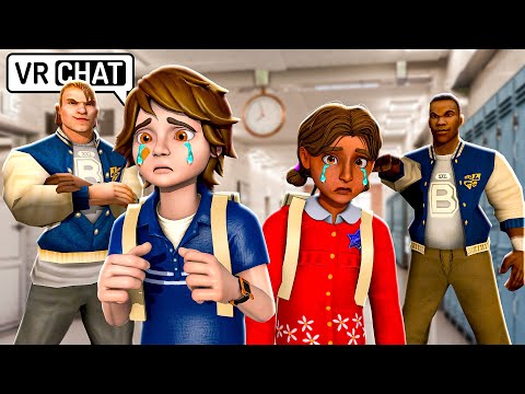 Cassie's First Day at SCHOOL in VRCHAT