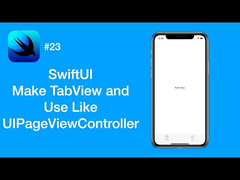 How to Make TabView and Use Like UIPageViewController - SwiftUI #23 - iOS Programming