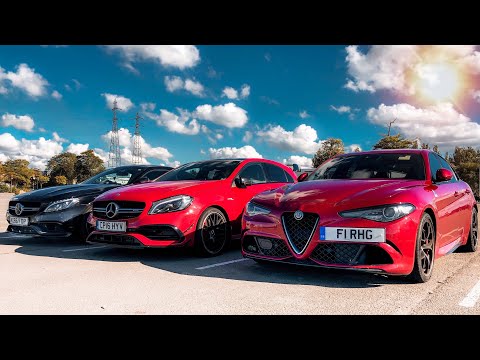 ROADTRIP TO GERMANY! A45 AMG | C63S | Giulia Quadrifoglio!