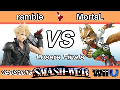 Smash-Web #17: ramble (Cloud) Vs. MortaL (Fox) - LF Smash 4