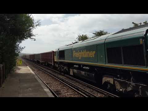 🍃 Windy Toots - FL Class 66565 + 66566 Double Header 6V00 Newhaven to Acton - 21/08/20