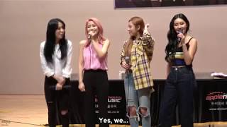 Download lagu [ENG SUB] 170630 Mamamoo - 'Purple' Art Hall Fansign mp3